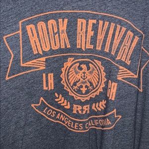 Men’s Rock Revival Navy XL Tee
